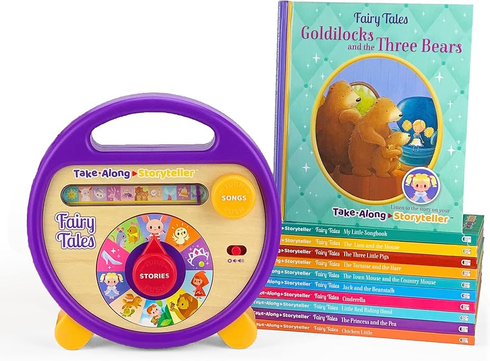 Fairy Tales Take Along Storyteller: Interactive Electronic Music Player/Reader with 11 follow-alo... | Amazon (US)
