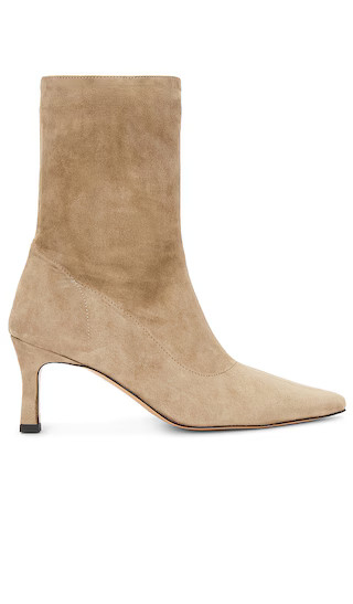 Carolina Boot in Tan Suede | Revolve Clothing (Global)