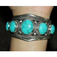 Turquoise Bracelet, Boho bracelet, Silver Bracelet, Tribal Bracelet, Gypsy bracelet, Turquoise jewelry, Navajo Bracelet, Tibetan bracelet | Etsy (US)