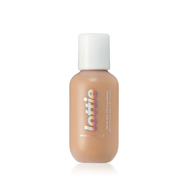 Lottie London Velvet Skin Tint Foundation, 100% Vegan, Matte Finish, Tan Y035, 1.69 fl oz | Walmart (US)