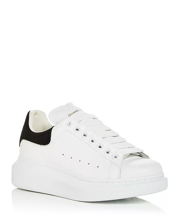 Women's Oversized Suede Heel Detail Sneakers | Bloomingdale's (US)