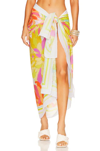 Seafolly Palm Spring Pareo in Limelight from Revolve.com | Revolve Clothing (Global)