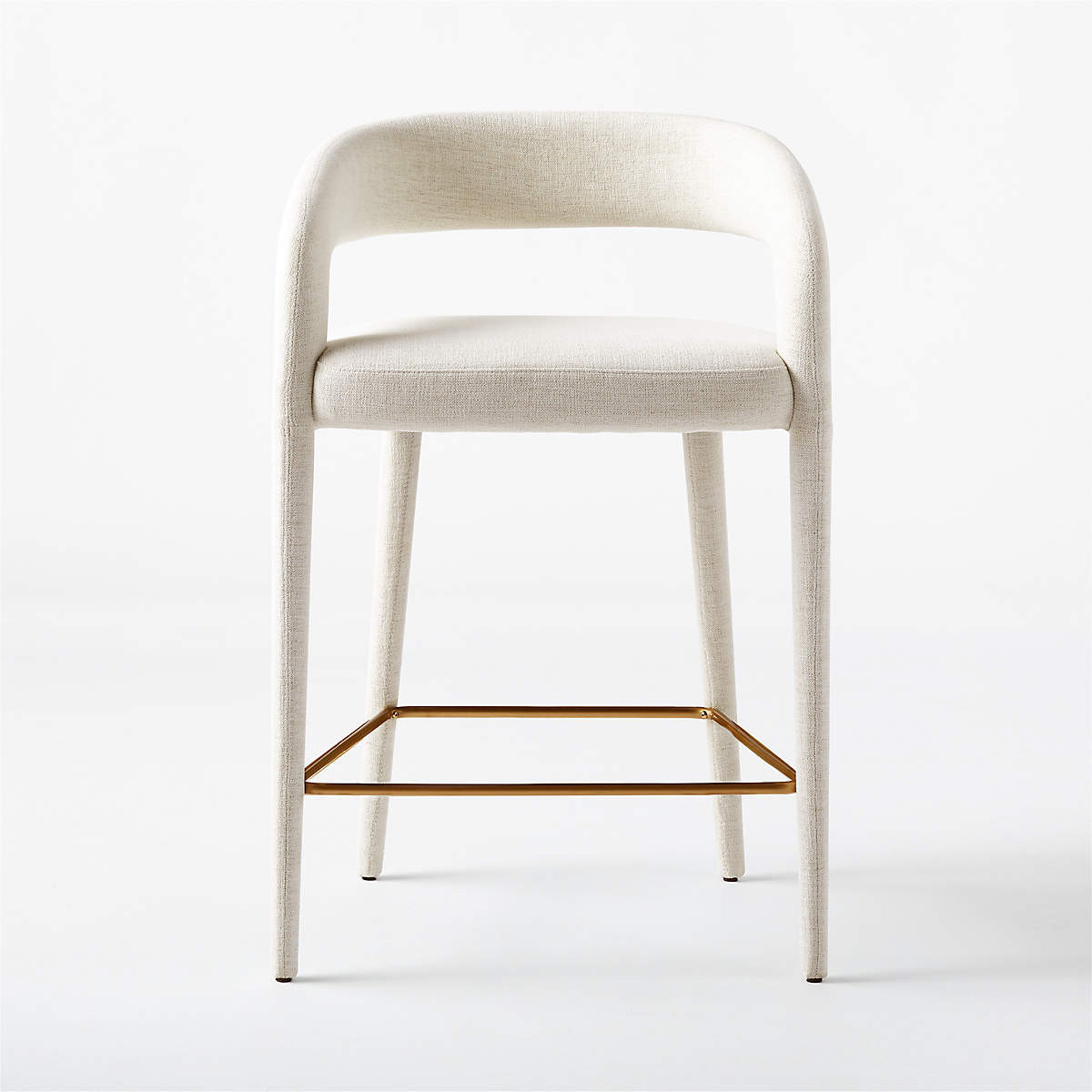 Lisette Modern Brown Counter Stool + Reviews | CB2 | CB2