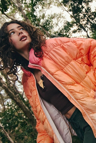 Scrunchy Glossy Printed Pippa Packable Puffer Jacket | Free People (Global - UK&FR Excluded)