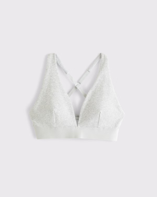YPB Restore Rib Triangle Bra | Abercrombie & Fitch (US)
