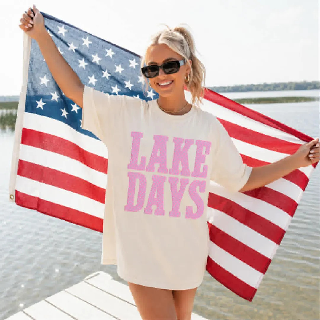 Lake Days Pink and Blue Polka Dots Color Comfort Pepper - Etsy | Etsy (Global)