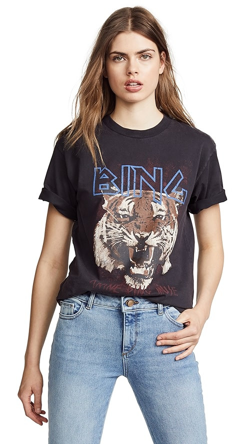 ANINE BING Tiger Tee | SHOPBOP | Shopbop
