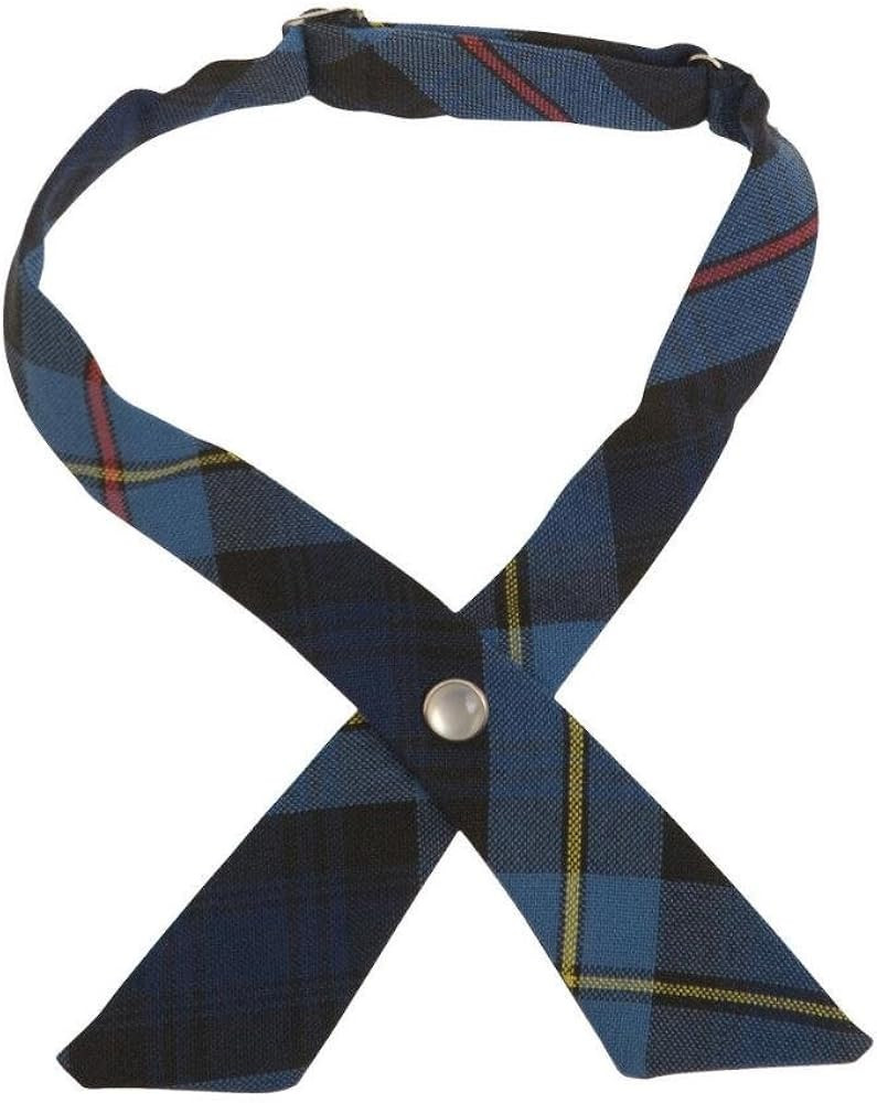 French Toast Girls' Plaid Adjustable Cross Tie | Amazon (US)