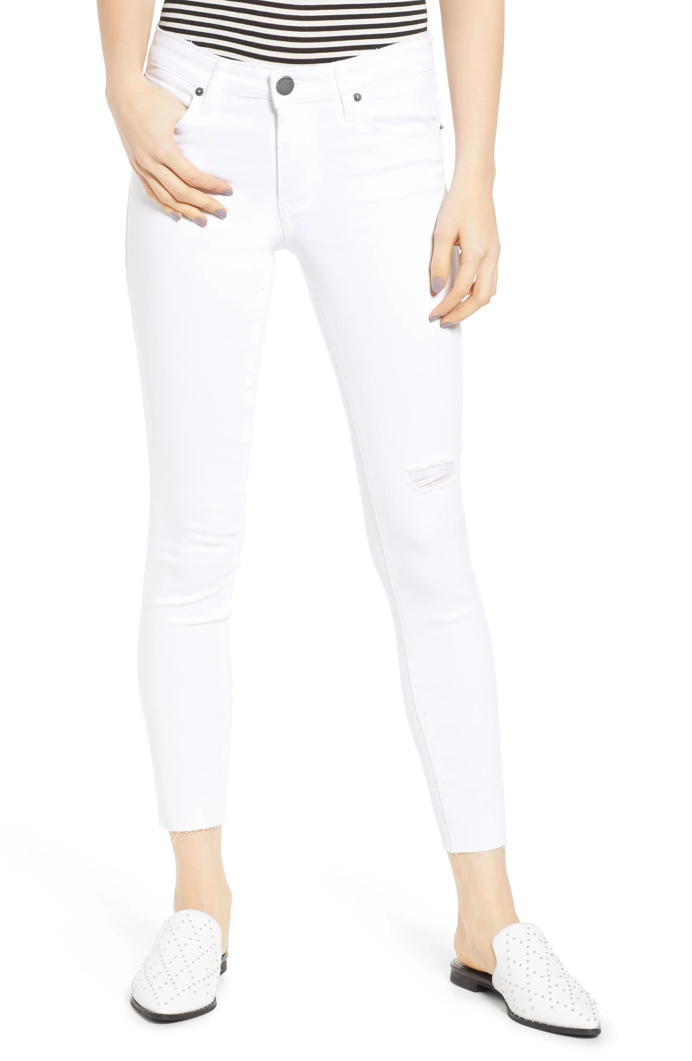 Emma Cutoff Hem Crop Skinny Jeans | Nordstrom