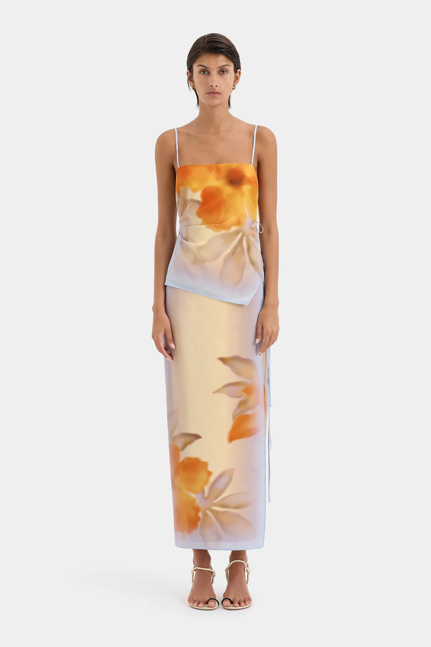 Serene Tie Midi Skirt | Sir The Label (ANZ)