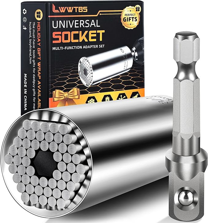 Super Universal Socket Tools Gifts for Men Christmas Gifts Stocking Stuffers for Men Universal So... | Amazon (US)