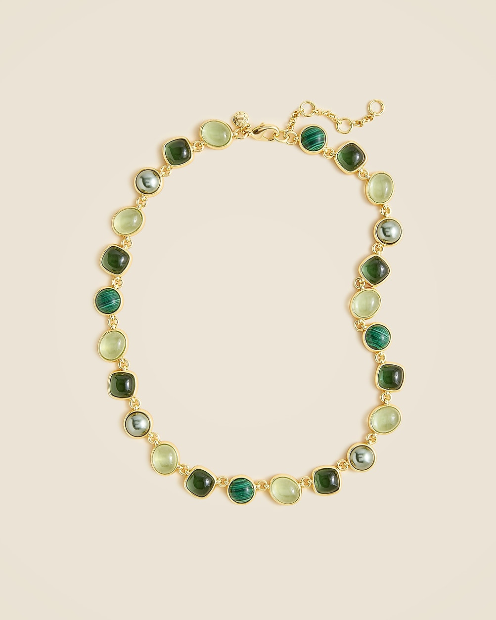 Pearl and stone station necklace | J. Crew US
