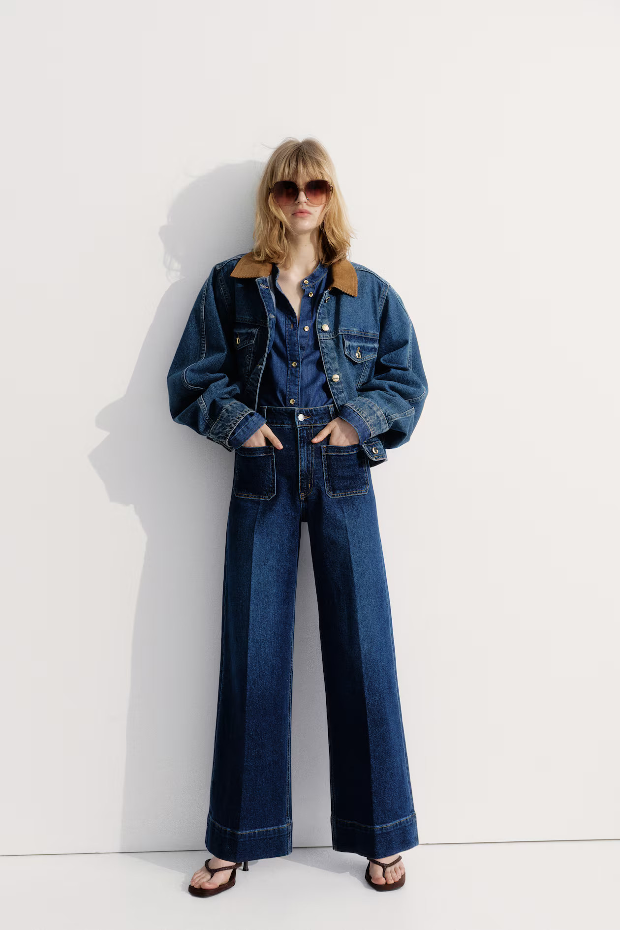 Wide High Jeans | H&M (UK, MY, IN, SG, PH, TW, HK)