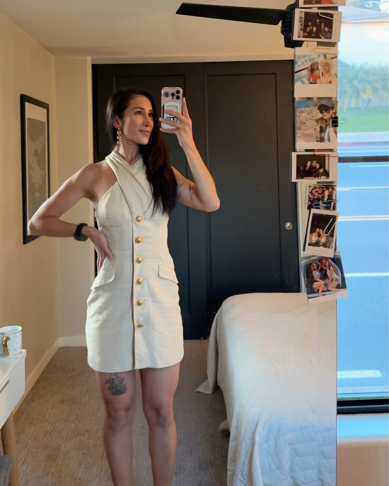 Galentine’s Night Out Fit! 
Dress fit well, comfortable. I couldn’t find the exact dress but the most similar from the same brand is tagged! Earring are literal LOVE 

#LTKParties #LTKWedding #LTKStyleTip