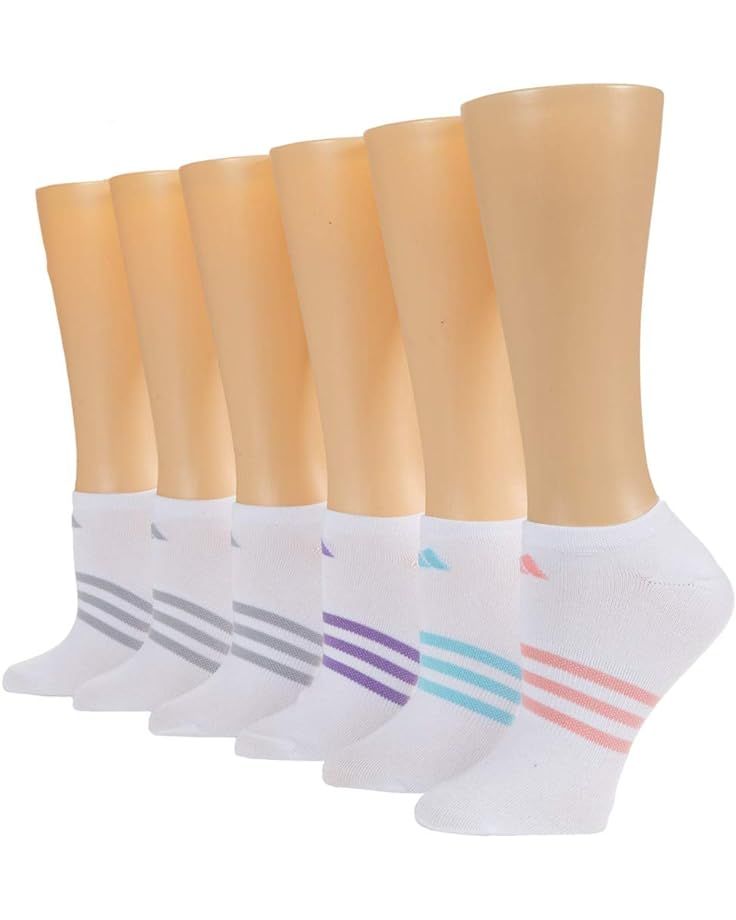 adidas Superlite No Show Socks 6-Pack | Zappos