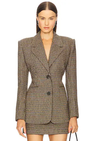 EAVES Rona Blazer in Plaid from Revolve.com | Revolve Clothing (Global)