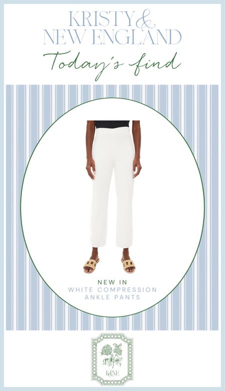 These popular compression pants now in white for spring & summer.

#LTKMidsize #LTKOver40 #LTKSeasonal