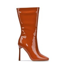 Luciene Square Toe High Heel Booties | SHEIN