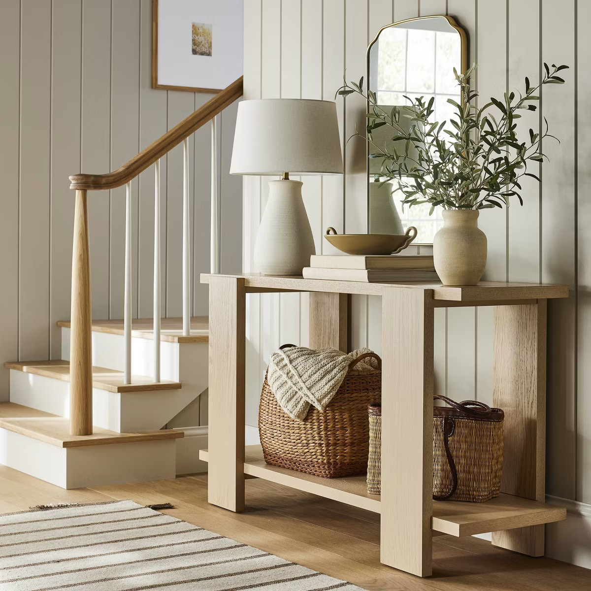 Artificial Olive Leaf Arrangement - Threshold™ designed with Studio McGee | Target