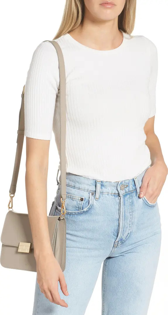 Le Signature Mini Leather Crossbody Bag | Nordstrom