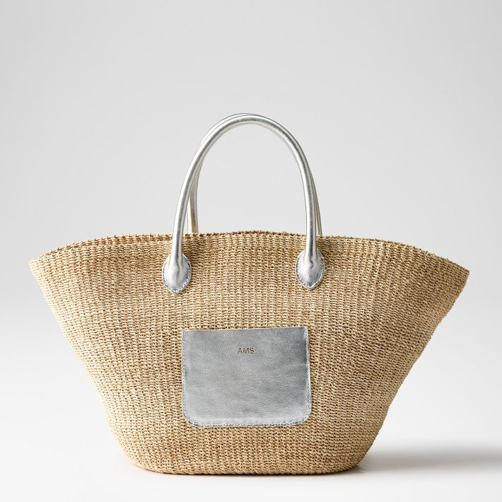 Handwoven Abaca Beach Tote | Mark and Graham