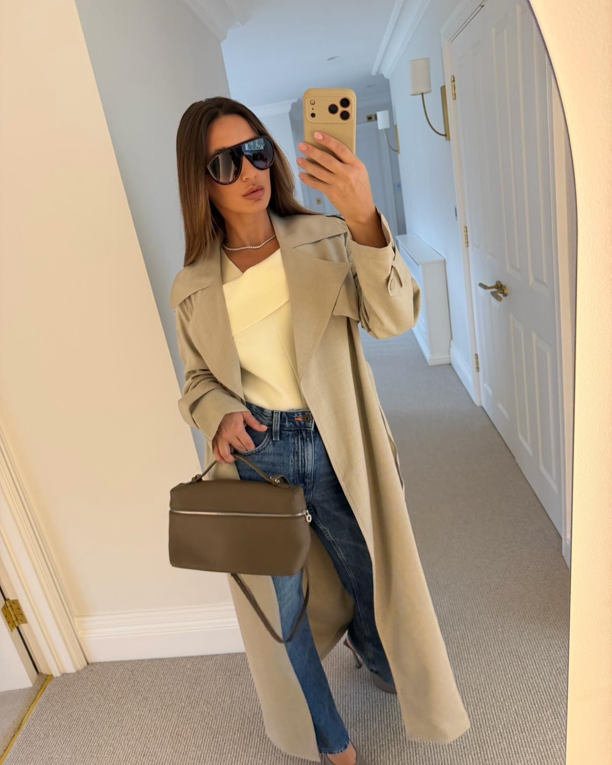 Trench season is officially here 🤎 
This relaxed fit trench from River Island is such a timeless staple!! I know I’ll be reaching for it on repeat. 

Styled it over a thick knit Bardot top and straight leg denim for a simple look that still feels put together. The perfect transitional layer ✨

#LTKgrwm #LTKootd #LTKSpringSale