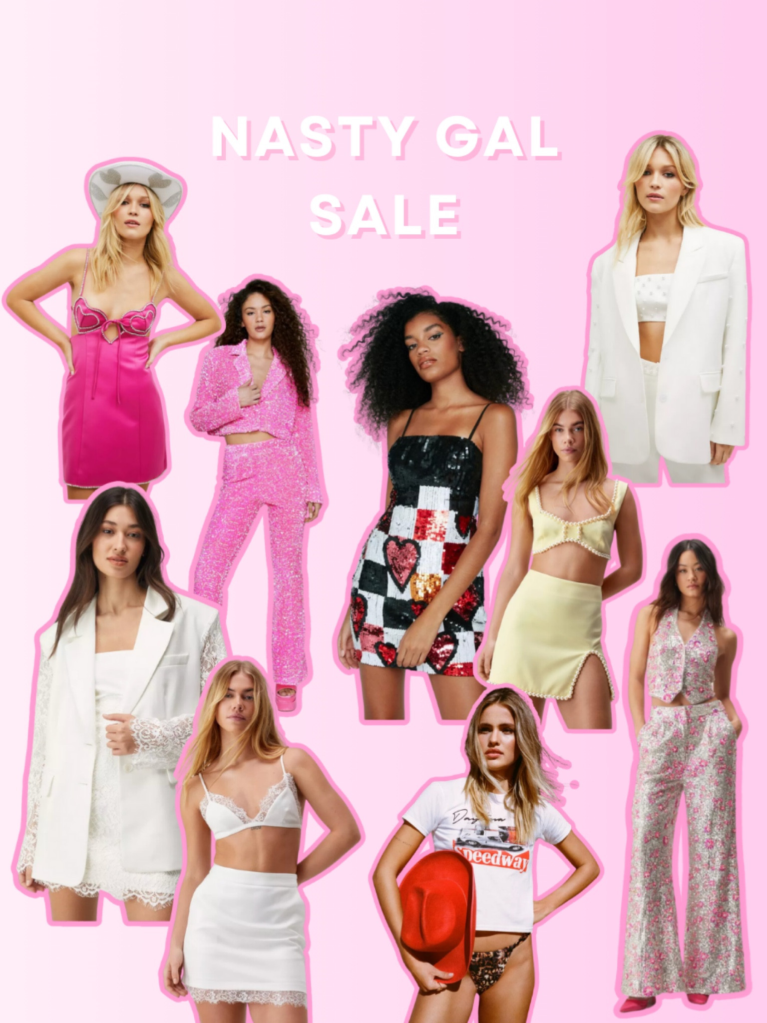 just bought from nasty gal!! they are having a great sale right now!! shop these looks 🩷🤠🤩 #nastygal #fashion #clothes #spring #springfashion #summer #summerclothes #summervibes #style #matchinsets 

#LTKFestival #LTKstyletip #LTKsalealert