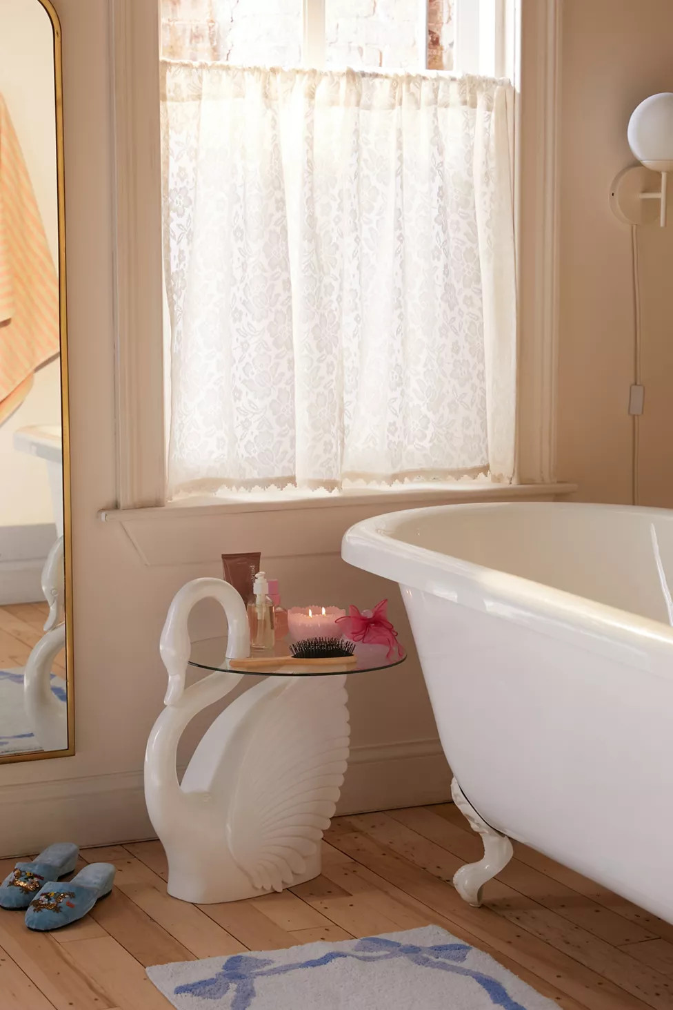 Amelia Lace Café Curtain Set | Urban Outfitters (US and RoW)