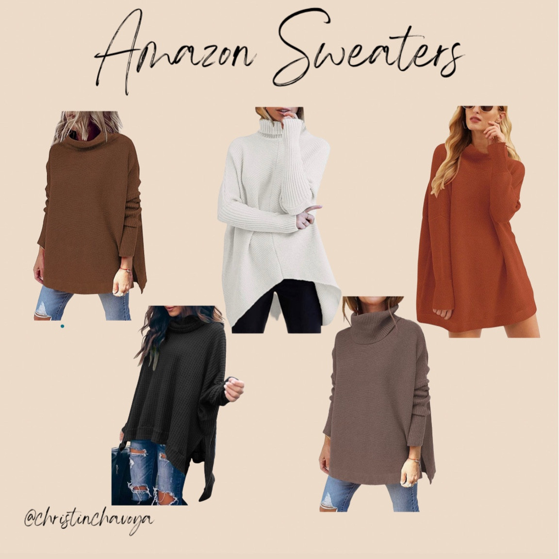Some of my favorite sweaters and tunics from Amazon are currently on sale! Love how soft and cozy all of these are!

#LTKSeasonal #LTKfit #LTKstyletip