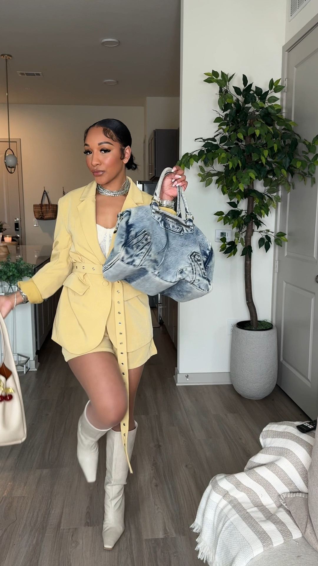 I LOVEEEED this set from Shein i’m so shocked at how good it is! Bag and top are from Fashion Nova not on LTK


#LTKstyletip