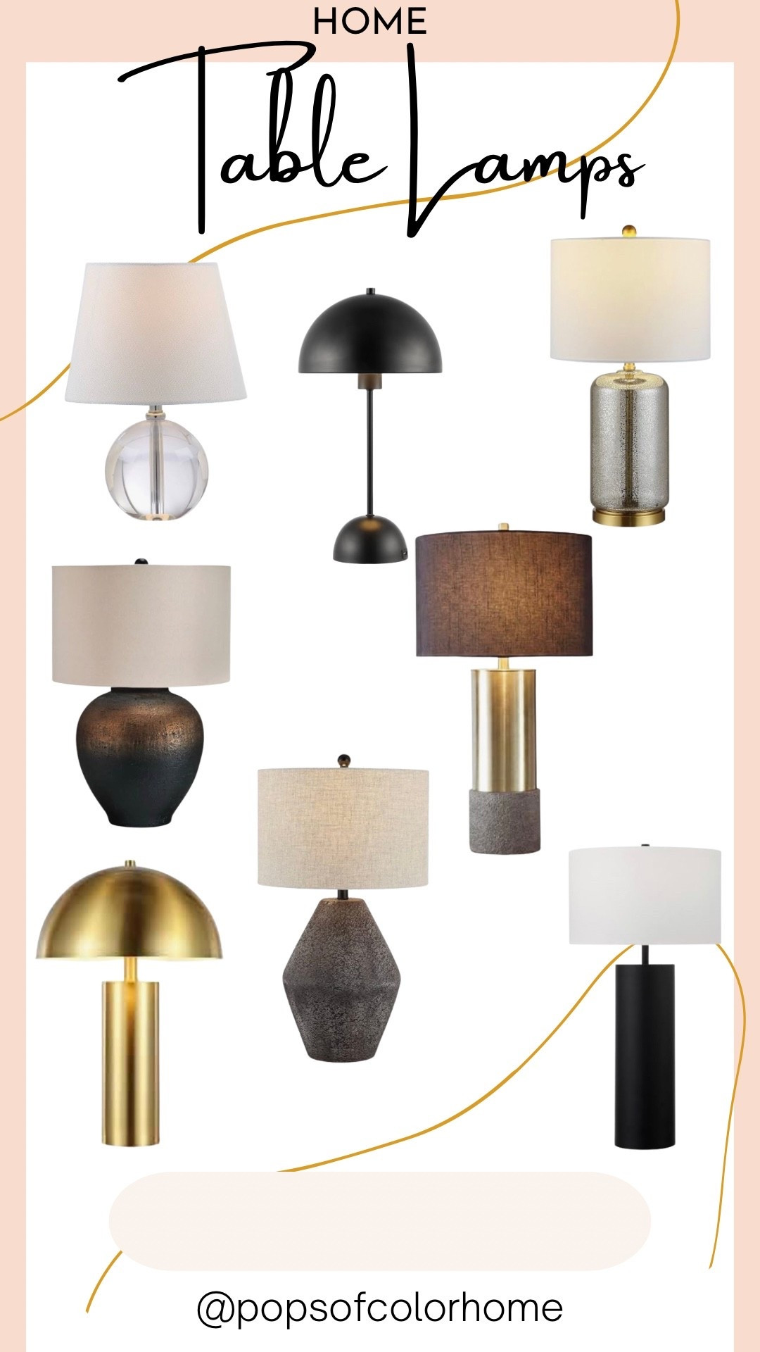 Table lamps for every style and budget #amazonhomr

#LTKHome #LTKSaleAlert