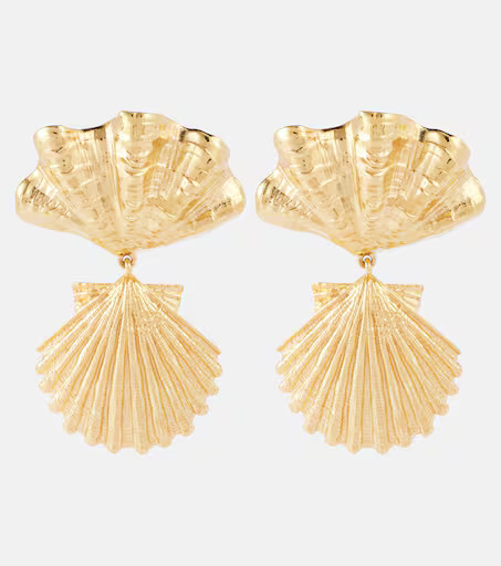 Chloé Shells drop earrings | Mytheresa (UK)