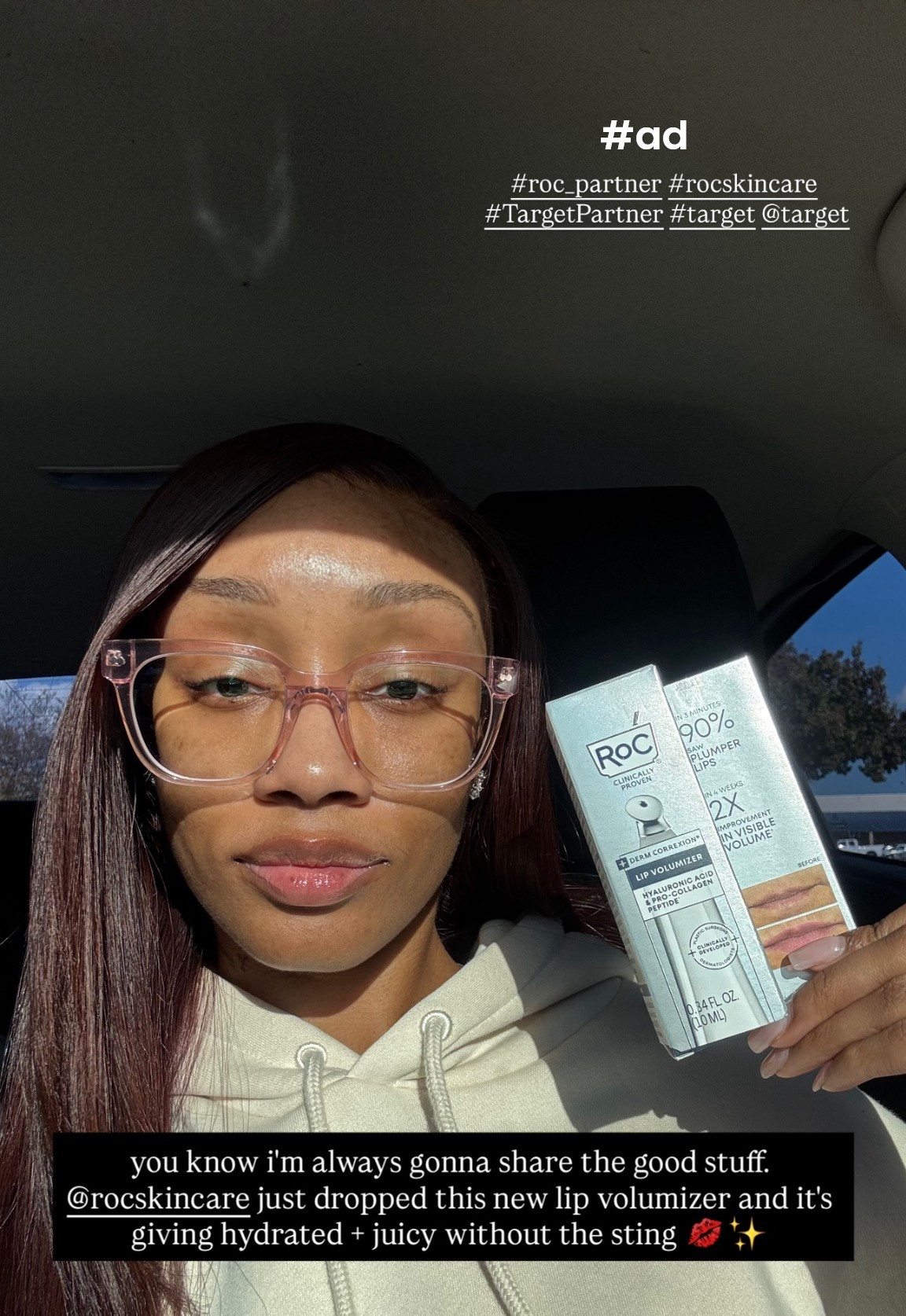 #ad please tell me i’m not the only one who has heard of @rocskincare ‘s new lip volumizer 👂just apply and after 3 minutes your lips are as plump as ever. it has won me over! no need for invasive lip injections when you have RoC’s new Lip Volumizer 💋

#roc_partner #rocskincare
#TargetPartner #target @target

#LTKGiftGuide #LTKFindsUnder50 #LTKBeauty