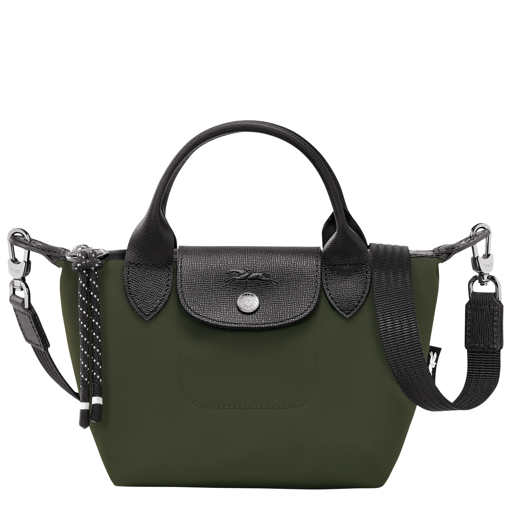 Le Pliage Energy XS Handbag Khaki - Recycled canvas | Longchamp US | Longchamp