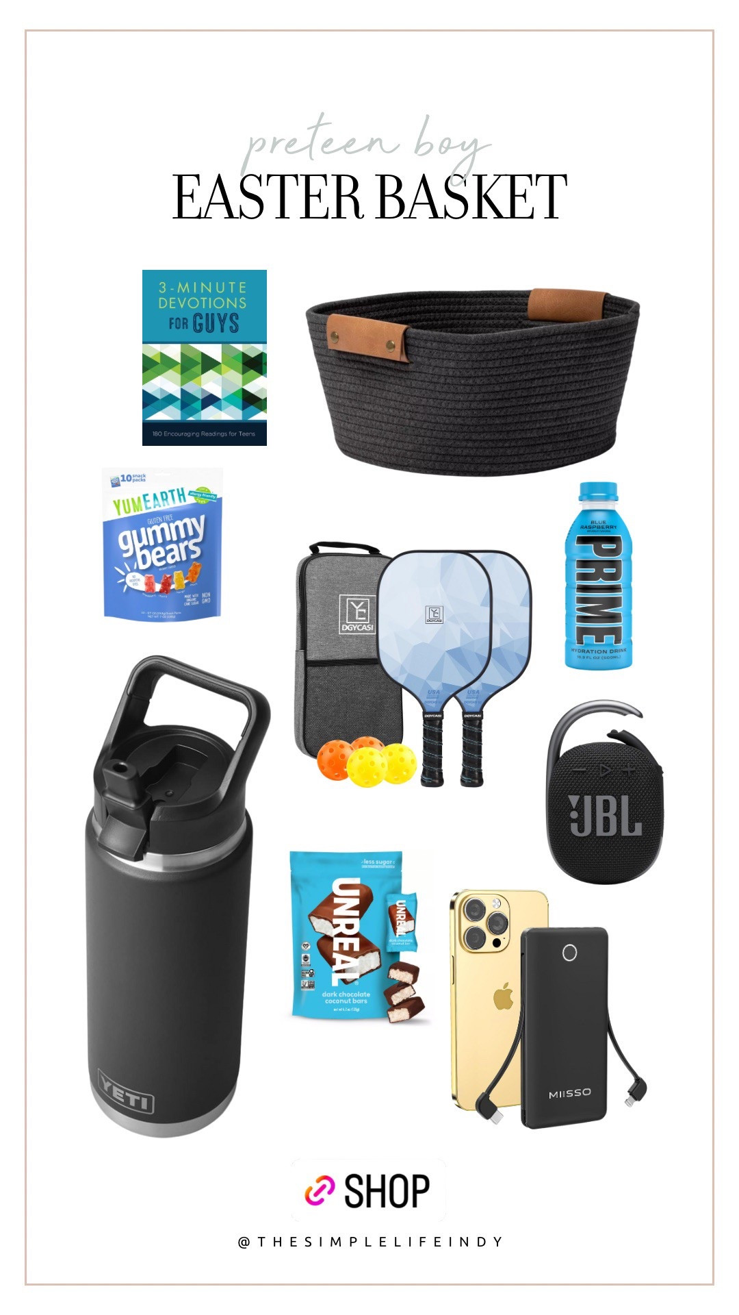 Preteen Boy Easter Basket Ideas 🐣🧺🌷

#LTKKids #LTKSeasonal #LTKFamily