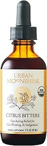 Urban Moonshine Citrus Bitters - Certified Organic - Bloating Relief* - Supports Liver Function &... | Amazon (US)