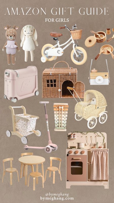 Amazon gift guide for little girls! Gift ideas for toddler girls - all found on Amazon! 

#LTKSeasonal #LTKHoliday #LTKGiftGuide