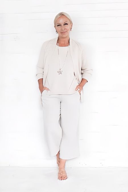 🤍 Easy Breezy Effortless Warm Neutral Outfits for that Summertime Glow.  Coastal casual  & neutral outfit summer style! Perfect for women over 40, women over 50, women over 60.
(Linen pants are BOGO 50% off)

#LTKOver40 #LTKSaleAlert #LTKStyleTip