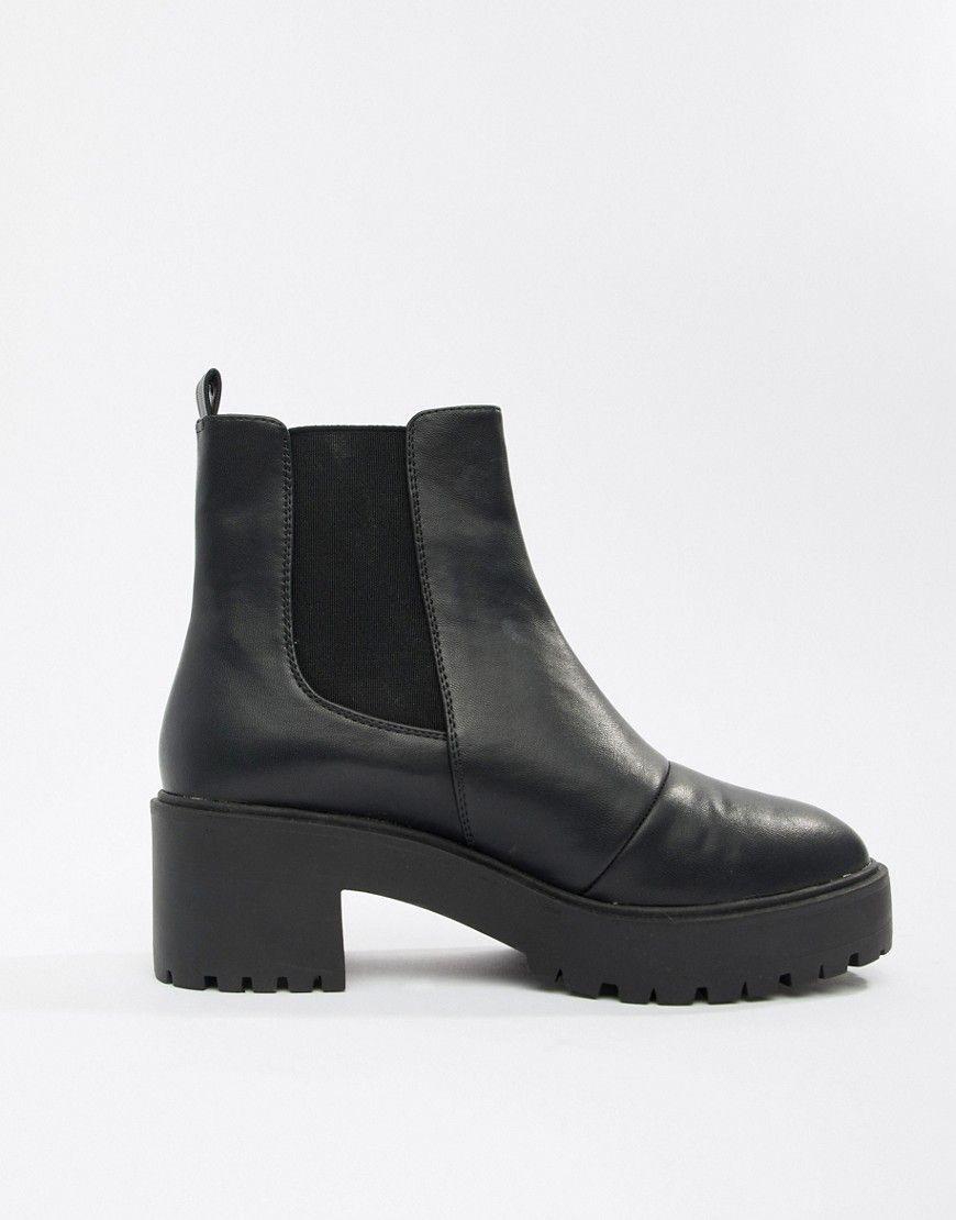 ASOS DESIGN Revival chunky Chelsea boots - Black | ASOS US