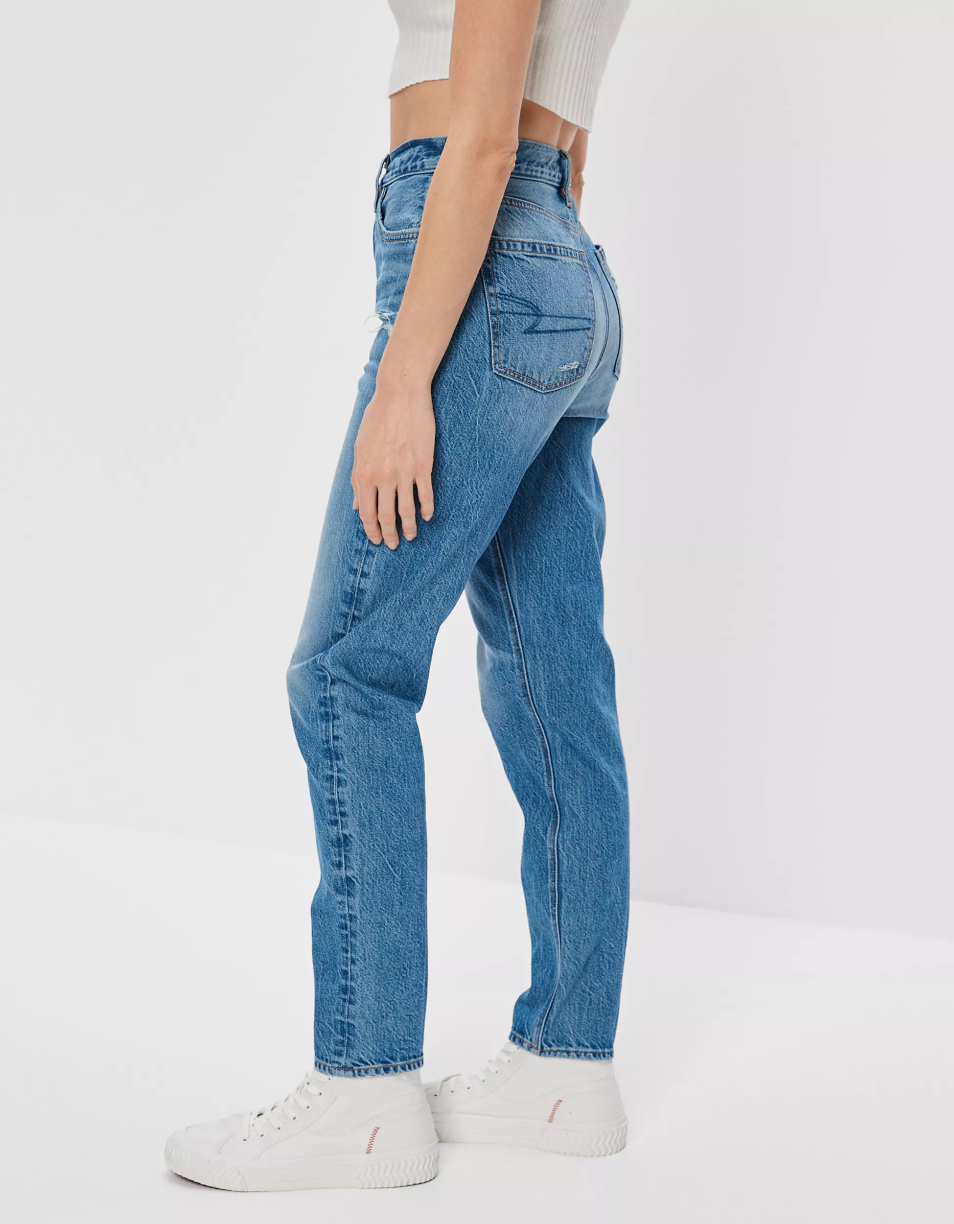 AE x The Jeans Redesign Mom Jean | American Eagle Outfitters (US & CA)