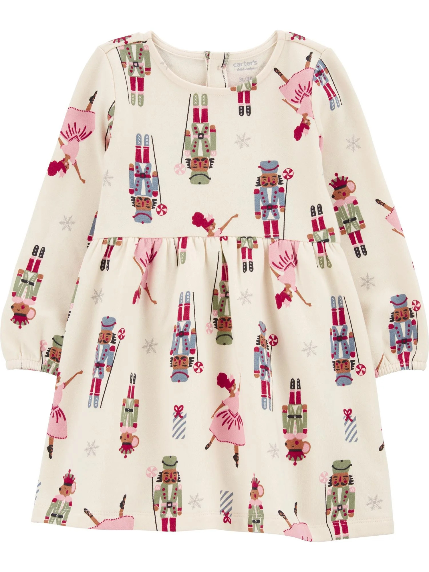 Carter's Child of Mine Toddler Girl Nutcracker Dress, Sizes 12 Months - 5T | Walmart (US)