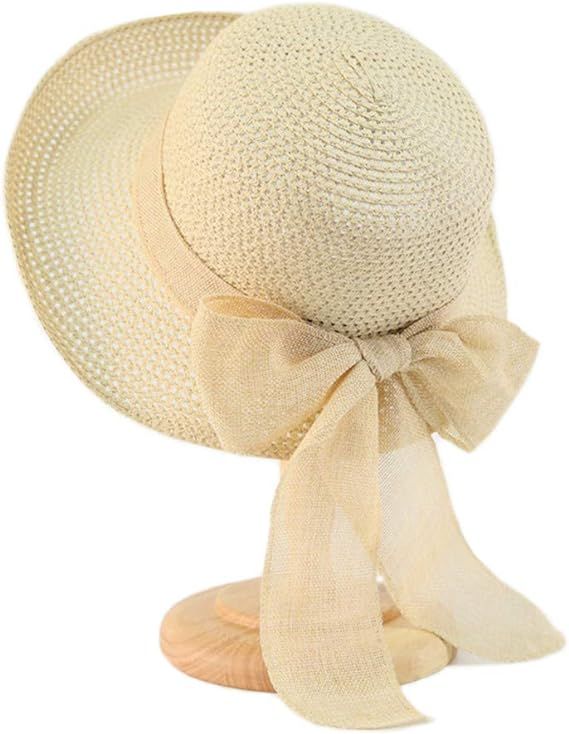 Cyiecw Women Floppy Sun Hats Fashionable Summer Wide Brim Cap BeachStraw Hat UV UPF50 Travel Pack... | Amazon (US)