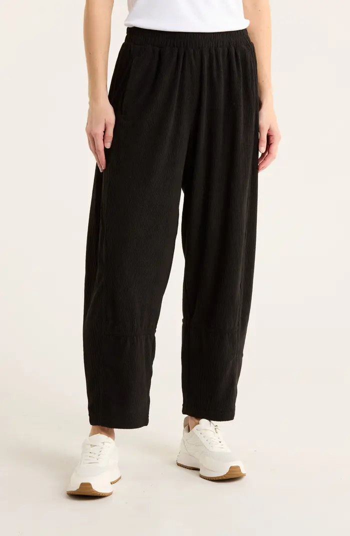MAX STUDIO Barrel Leg Corduroy Pants | Nordstromrack | Nordstrom Rack