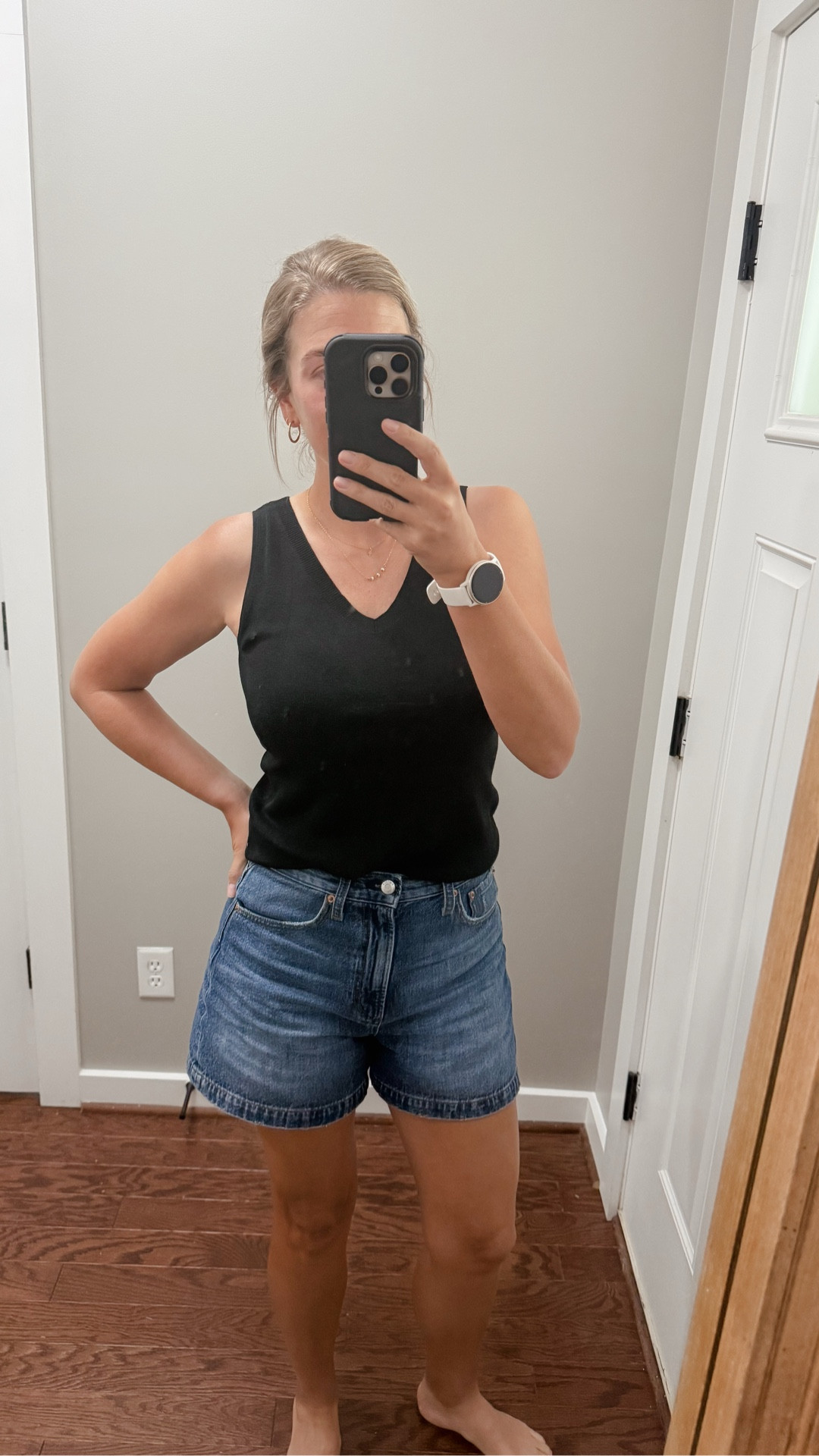 20% off Pistola Denim. The most comfortable denim shorts I’ve owned. Ordered my true size 28. Great length - 4” inseam. No stretch so keep that in mind, but so far still very comfortable when sitting. Easily dress up or down  


#LTKSaleAlert #LTKgrwm #LTKootd