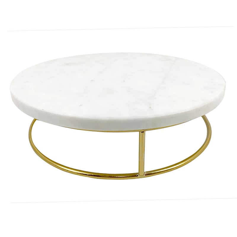 Marble Cake Stand, 12x4 | At Home