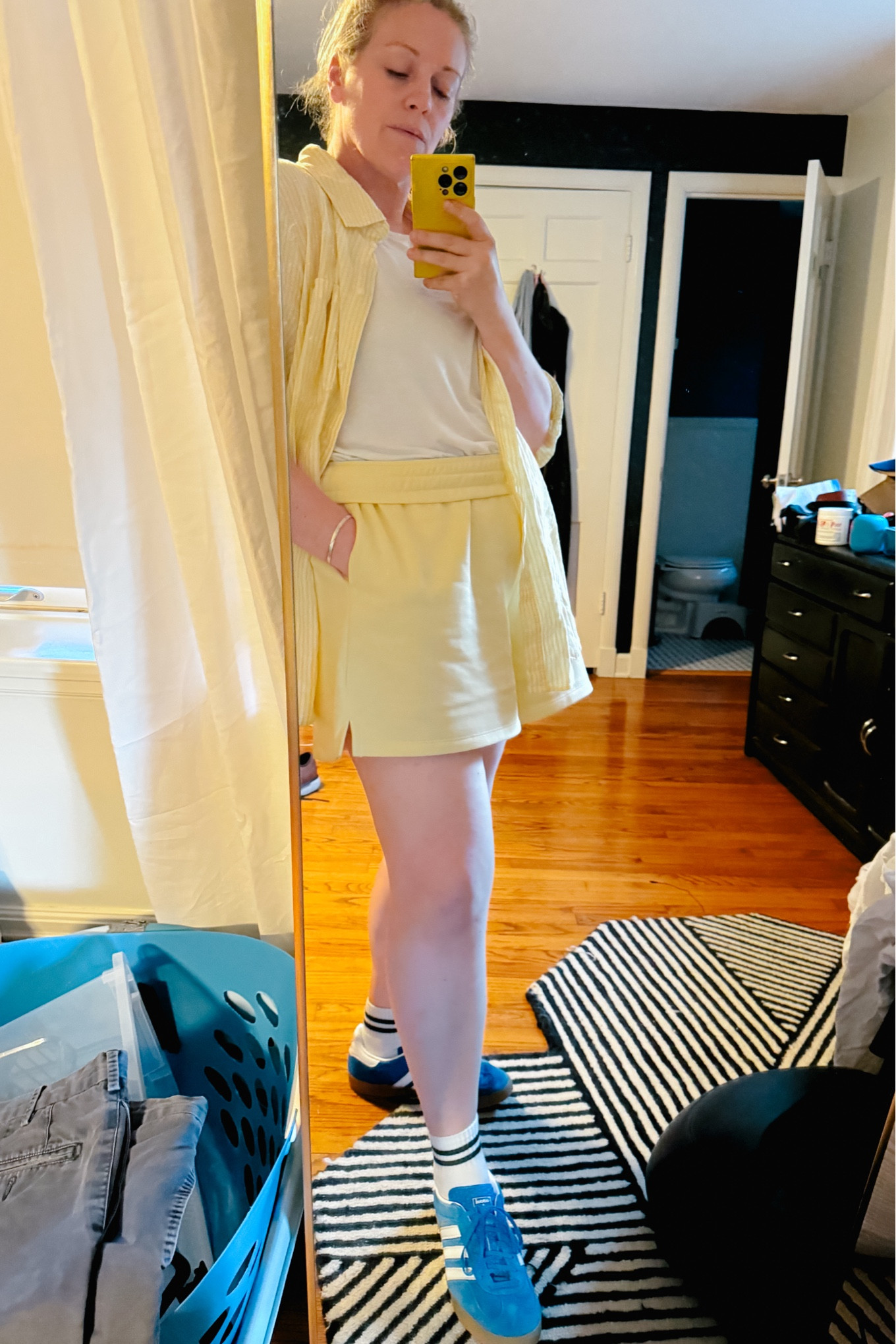 dripping in butter (yellow). one way to wear yellow on yellow for a casual summer fit. 

#LTKFindsUnder50 #LTKMidsize #LTKOver40