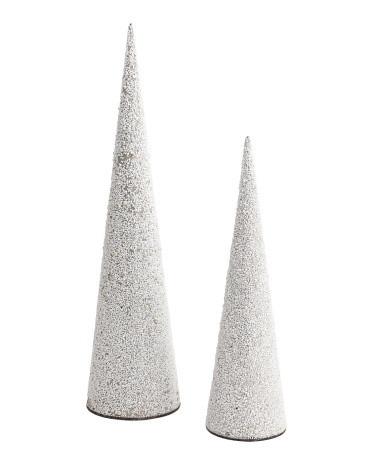 Beaded Christmas Cones Collection | TJ Maxx