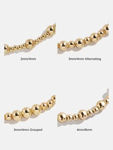 Paula Pisa Bracelet - 3MM/4MM Grouped Gold Pisa | BaubleBar