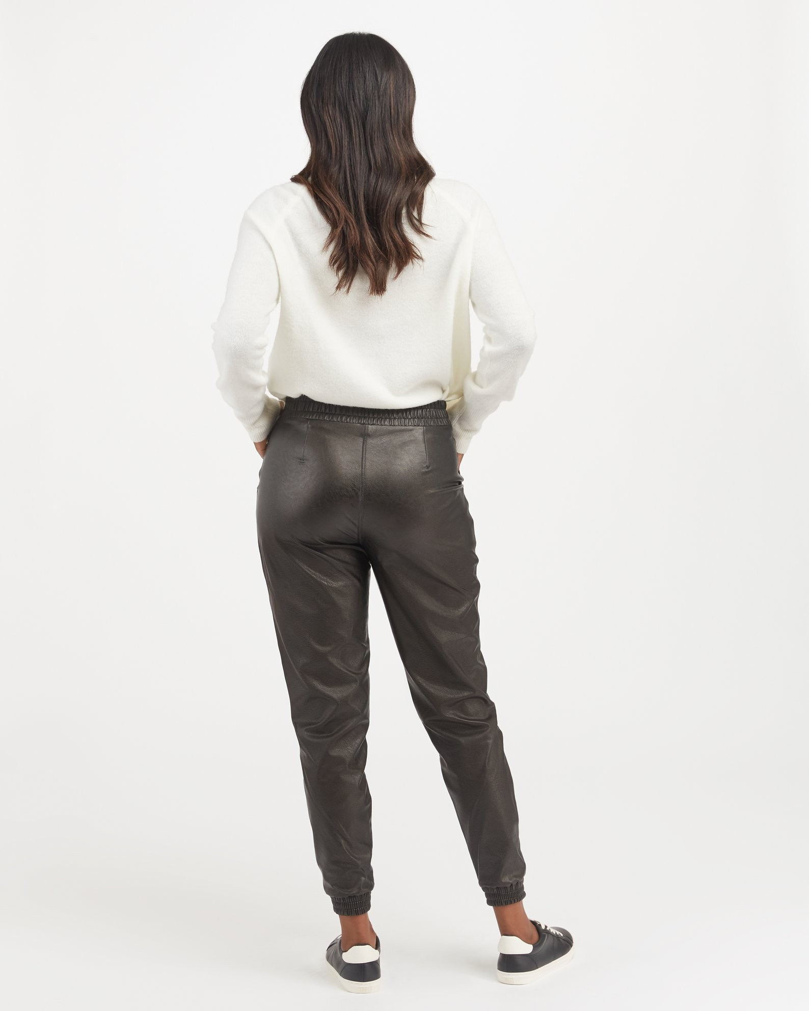 Leather-Like Jogger | Spanx