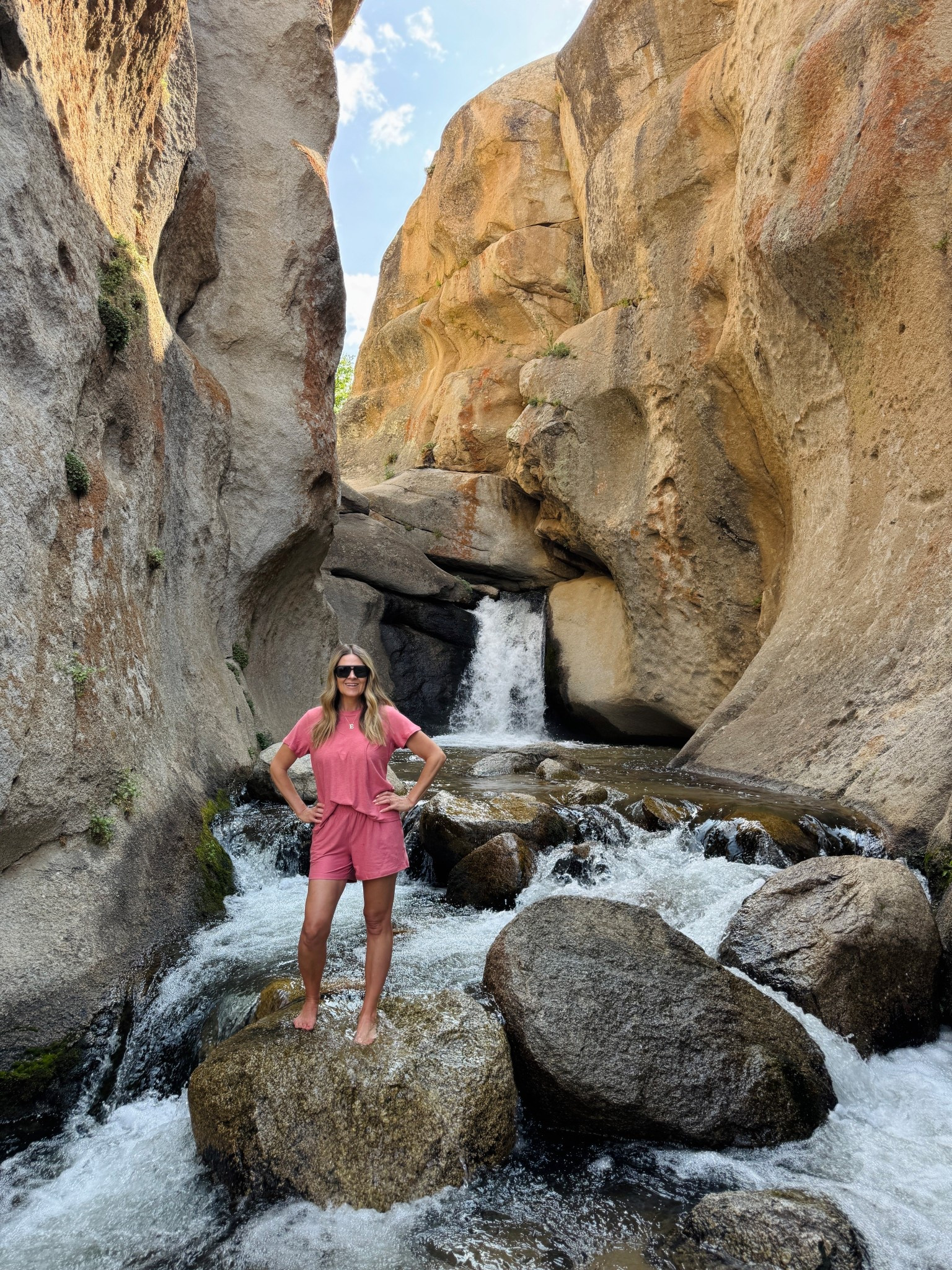 One of my favorite views and favorite Walmart pieces. Buttercore for the win-$8 each! I wear a medium in the shorts for a looser and longer fit and my true size small in the tops. 

#LTKOver40 #LTKTravel #LTKActive